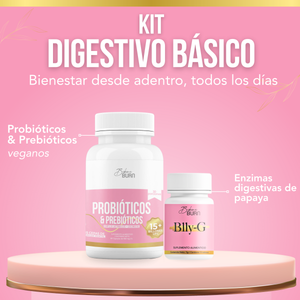 Bikini Burn Kit Digestivo Probióticos + Enzimas Blly-G