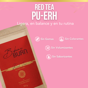 Té Rojo PU-ERH Orgánico Bikini Burn