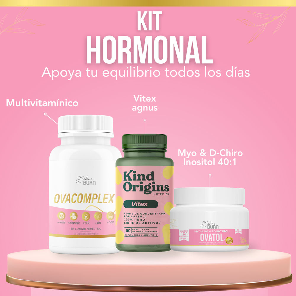 Bikini Burn Kit Hormonal Ovatol + Ovacomplex + Vitex