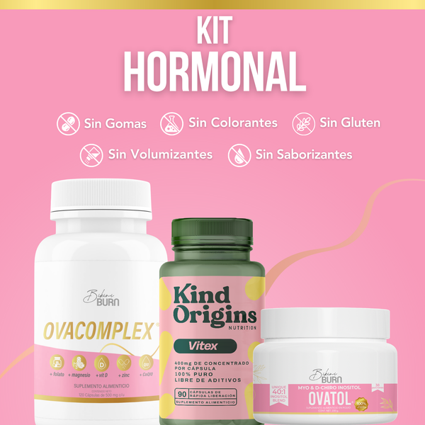 Bikini Burn Kit Hormonal Ovatol + Ovacomplex + Vitex