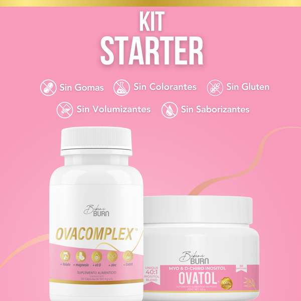 Bikini Burn Starter Kit - Ovatol + Ovacomplex Mujer