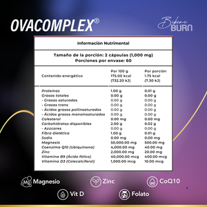 Bikini Burn Kit Descanso Ovatol + Magnesio + Ovacomplex