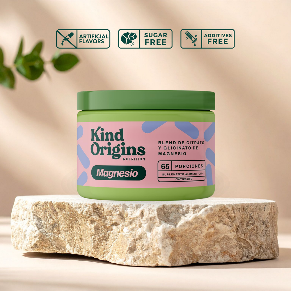 Magnesio Citrato & Glicinato 265g en Polvo
