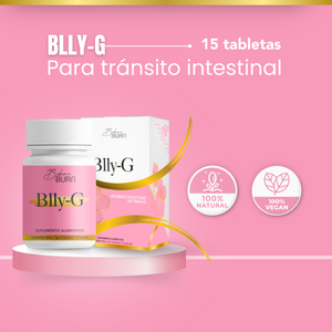 Blly-G Papaya & Toronja Enzimas Digestivas de 15 cápsulas