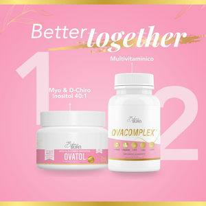 Ovacomplex Multivitamínico Mujer Folato, Vitamina D3, Magnesio, Berberina, Zinc y CoQ10 Energía, Vitalidad, Cabello, Piel, Uñas 120 Cápsulas 60 Días Bikini Burn