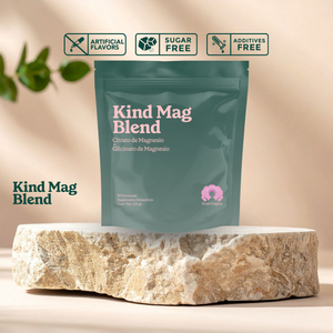 Citrato de Magnesio y Glicinato de Magnesio en Polvo | 30 días | 4000mg | Puro de Alta Absorción y Biodisponibilidad para Relajación Nocturna y Digestiva Kind Origins