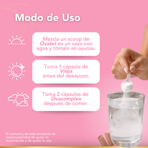 Bikini Burn Kit Hormonal Ovatol + Ovacomplex + Vitex