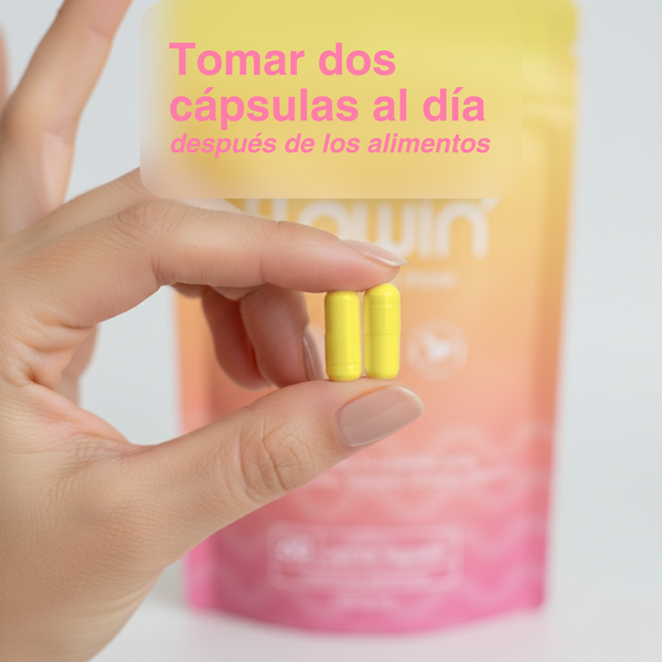 Flowin' Endo-Supplement NAC, DIM, Bisglicinato de Magnesio de 60 cápsula