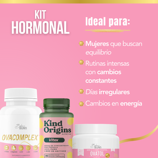 Bikini Burn Kit Hormonal Ovatol + Ovacomplex + Vitex