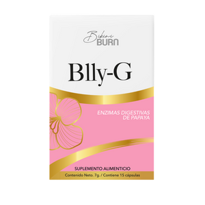 Blly-G Papaya & Toronja Enzimas Digestivas de 15 cápsulas