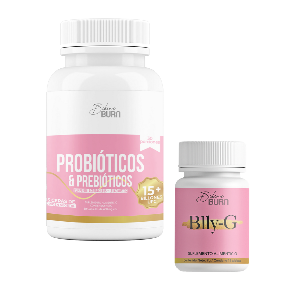 Bikini Burn Kit Digestivo Probióticos + Enzimas Blly-G
