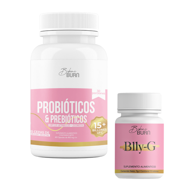 Bikini Burn Kit Digestivo Probióticos + Enzimas Blly-G