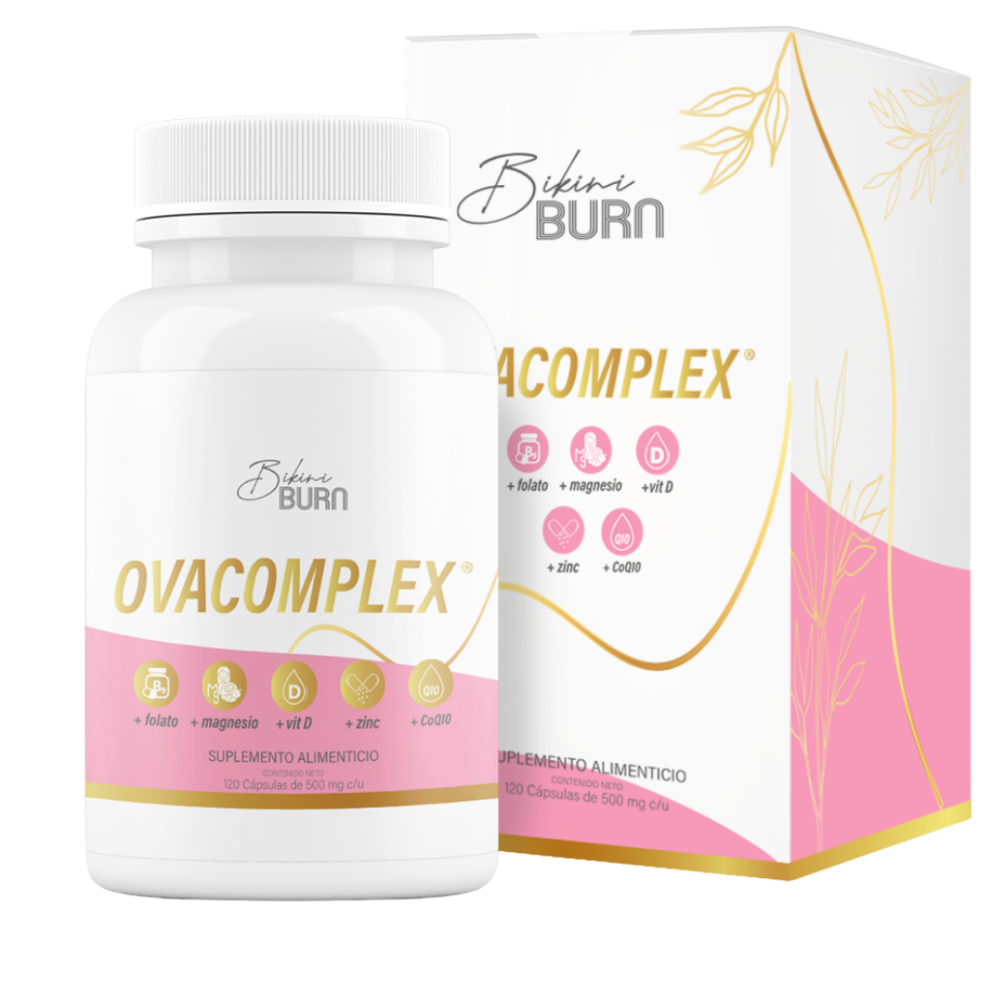 Ovacomplex Multivitamínico D3 + Zinc + Magnesio + Folato + CoQ10 en Tabletas