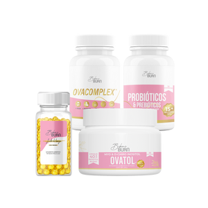 Bikini Burn Kit Metabólico Ovatol + Probióticos + Linaza