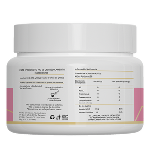 Inositol Ovatol con Myo Inositol y D-Chiro en Polvo con Radio 40:1, 230g