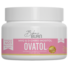 Inositol Ovatol con Myo Inositol y D-Chiro en Polvo con Radio 40:1, 230g